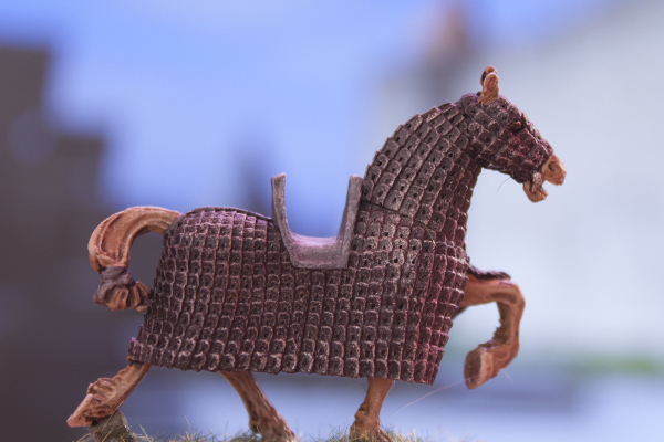 Byzantine Armored Kiblanophoros Horse